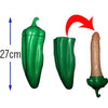Accessoire humoristique Poivre Vert Pénis 27,5 cm – Diablo Picante