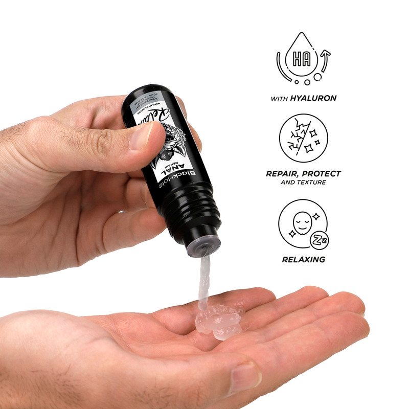 Gel anal Relax à l’acide hyaluronique 30 ml – Black Hole – vue 3