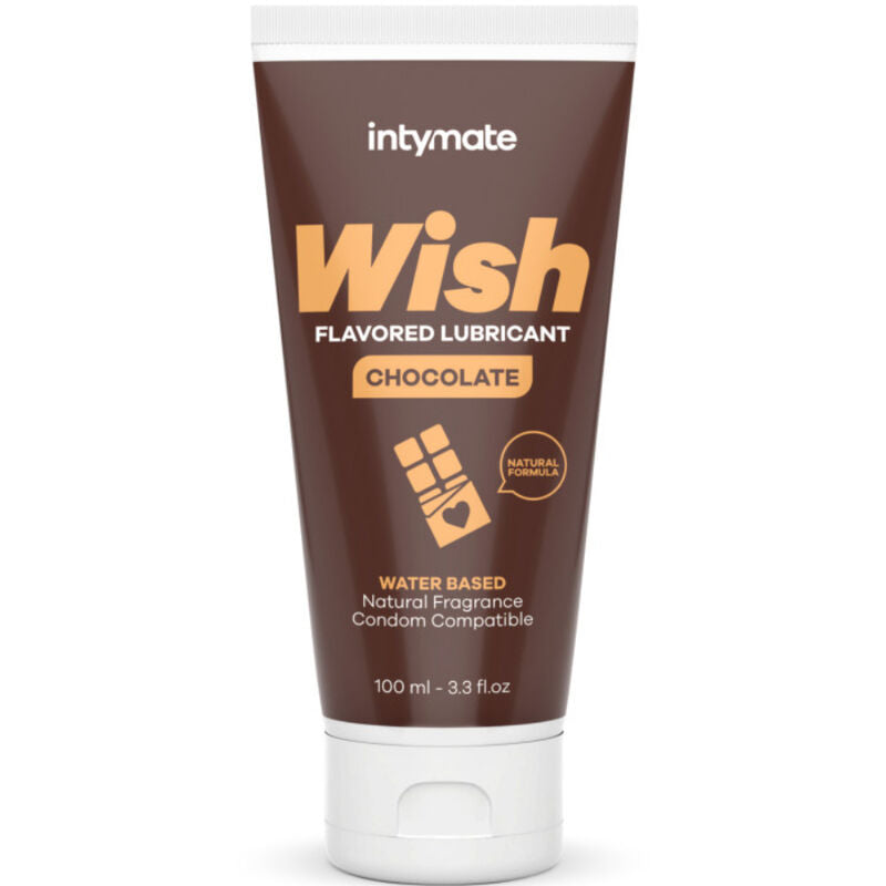 Lubrifiant Goût Chocolat Wish 100 ML – Intimateline Intymate – image 1