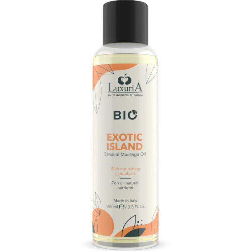 Huile de massage bio Îles Exotiques 100 ml – IntimateLine Luxuria – image 1
