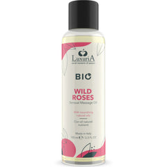 Huile de massage bio Roses Sauvages 100 ml – IntimateLine Luxuria – image 1