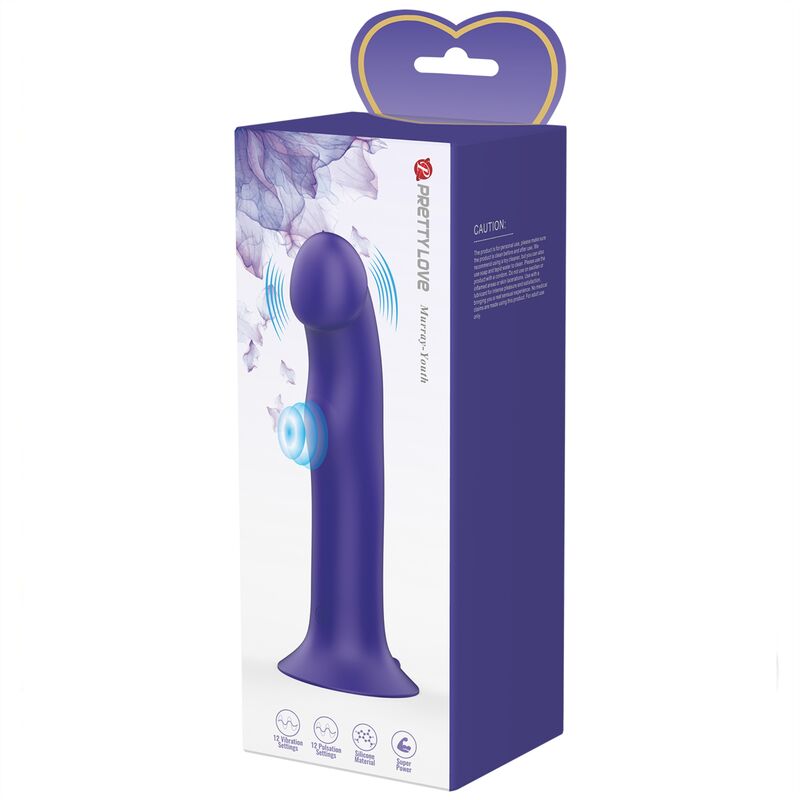 Gode vibrant rechargeable Murray Youth violet – Pretty Love