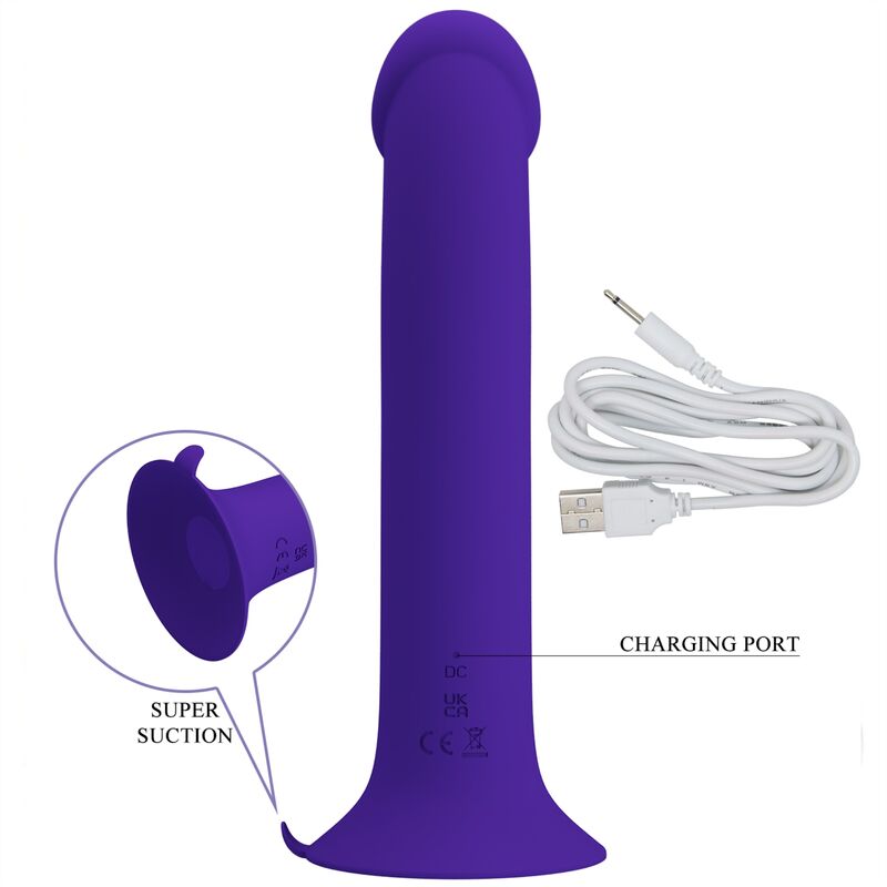 Gode vibrant rechargeable Murray Youth violet – Pretty Love