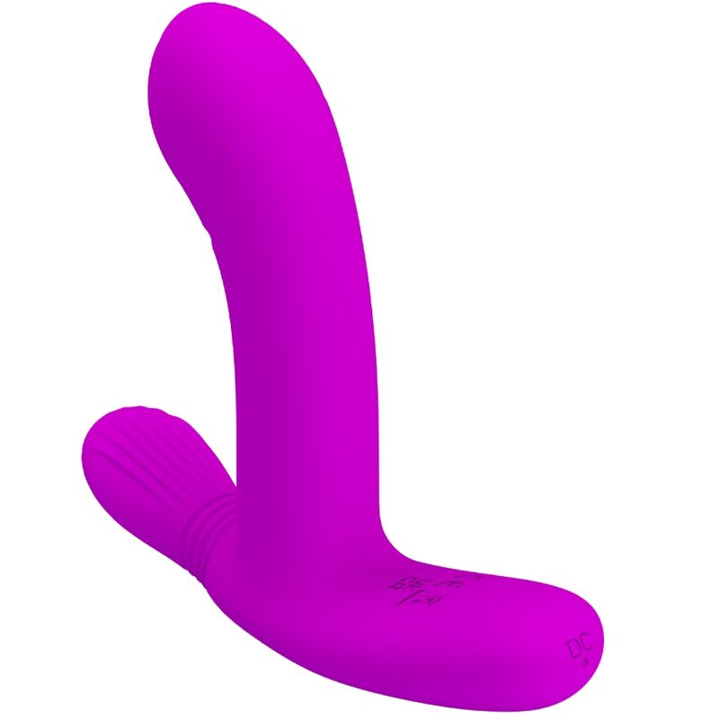 Masseur clitoridien Geri rose avec télécommande – Pretty Love