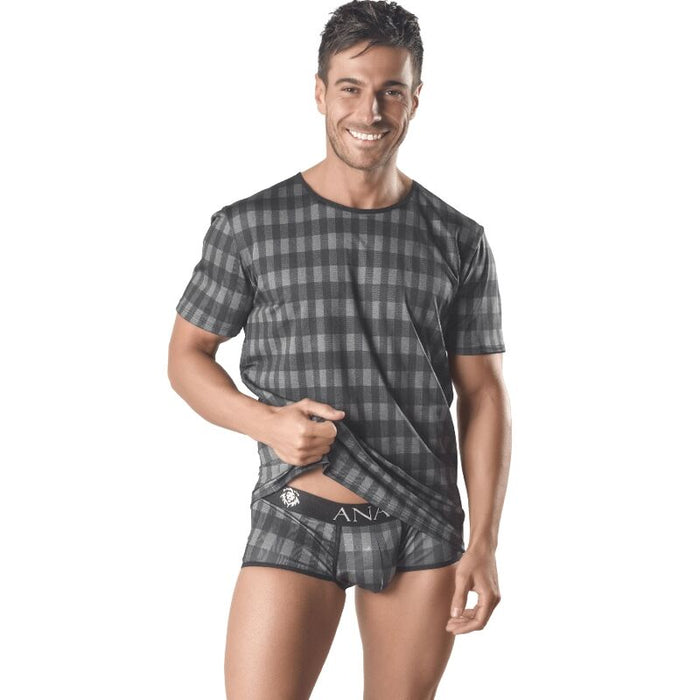 T-shirt homme Aegis gris, taille XL – Anais Men