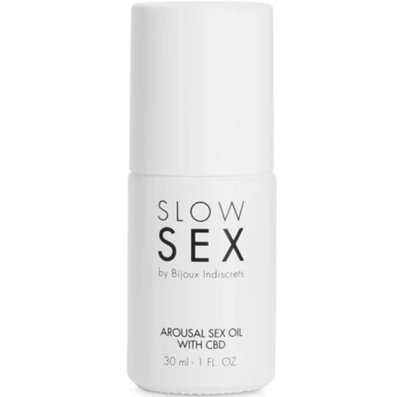 Huile de massage Slow Sex au CBD 30 ml – Bijoux Slow Sex – vue 2