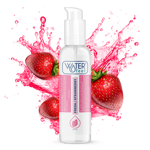 Lubrifiant À Base D'eau DE Fraise 175 ML – Waterfeel – image 1