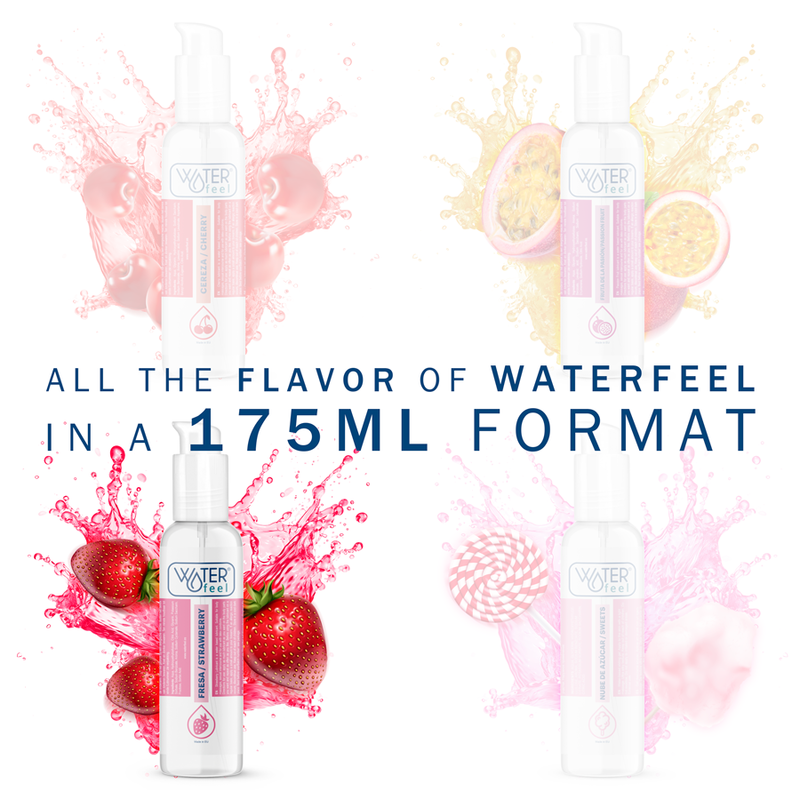 Lubrifiant À Base D'eau DE Fraise 175 ML – Waterfeel – image 2