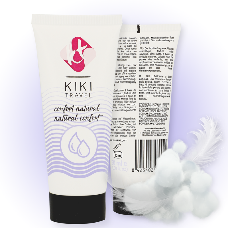Lubrifiant naturel Confort 50 ml – Kikí Travel – vue 2
