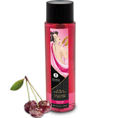 Sels et soins de bain GEL BAIN & DOUCHE CERISE GIVRÉE 370 ML – Shunga Bath Experience