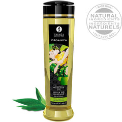 Huile de massage bio Thé Vert 240 ml – Shunga – image 1