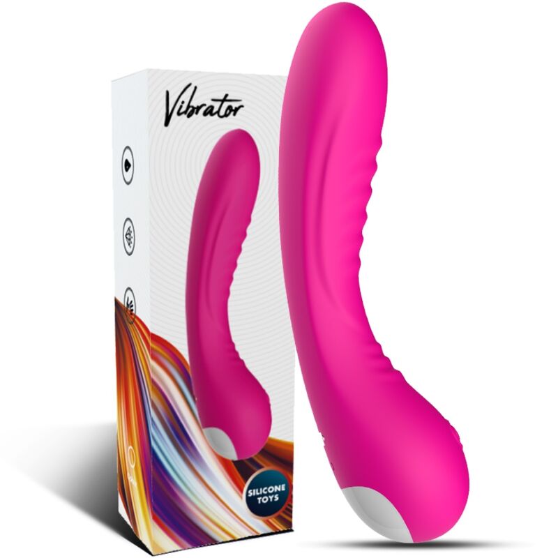 Vibromasseur Legend fuchsia en silicone – Armony