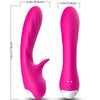 Vibromasseur Romance fuchsia avec stimulateur – Armony