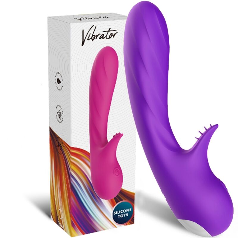 Vibromasseur Romance violet avec stimulateur – Armony
