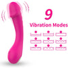 Gode vibrant Spot G fuchsia en silicone – Armony