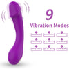 Gode vibrant Spot G violet en silicone – Armony