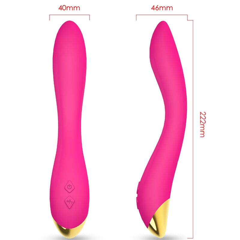 Vibromasseur multiposition Flamingo fuchsia – Armony