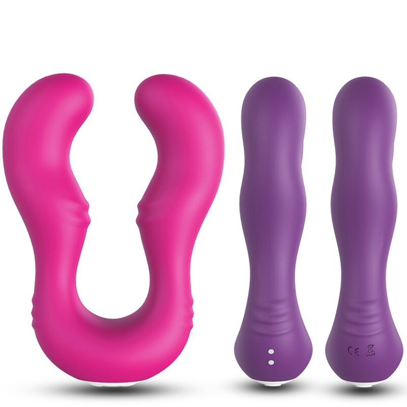 Vibromasseur double Seraph violet avec télécommande – Armony – vue 5