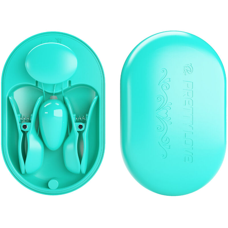 Pinces d’électrostimulation Surprise bleues – Pretty Love — vue 3