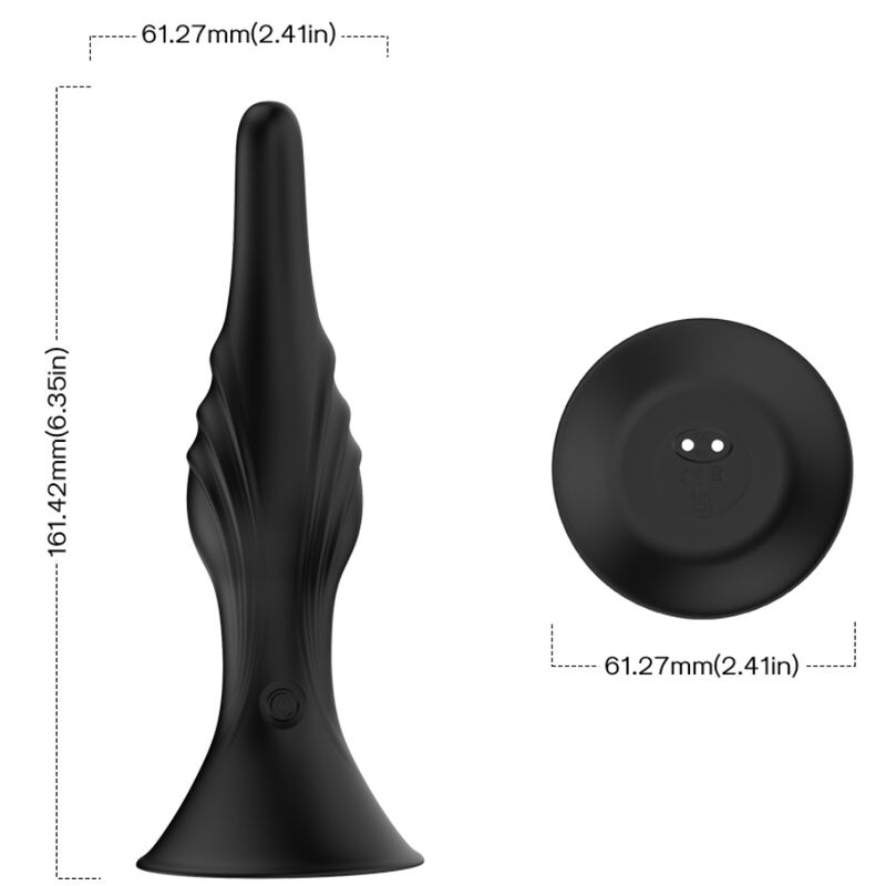 Gode vibrant noir – Armony Anal — vue 3