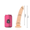 Gode réaliste 17 cm naturel – DeltaClub — vue 1