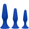 Gode réaliste Alex 10,25 cm bleu – Calexotics — vue 1