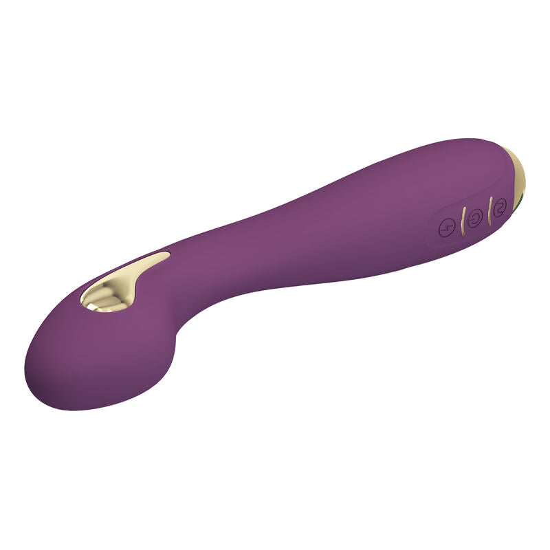 Vibromasseur Hector à électrostimulation violet – Pretty Love – vue complémentaire