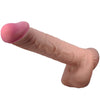 Gode réaliste Sliding Skin 26 cm marron – Pretty Love — vue 1