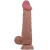Gode réaliste Sliding Skin 24 cm marron – Pretty Love — vue 1
