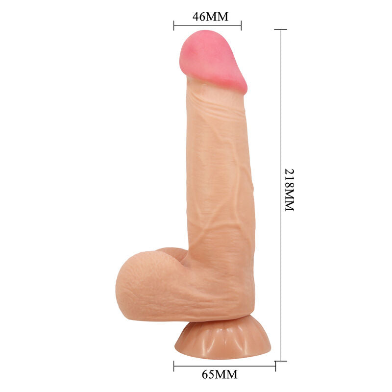 Gode réaliste Sliding Skin 21,8 cm – Pretty Love — vue 3