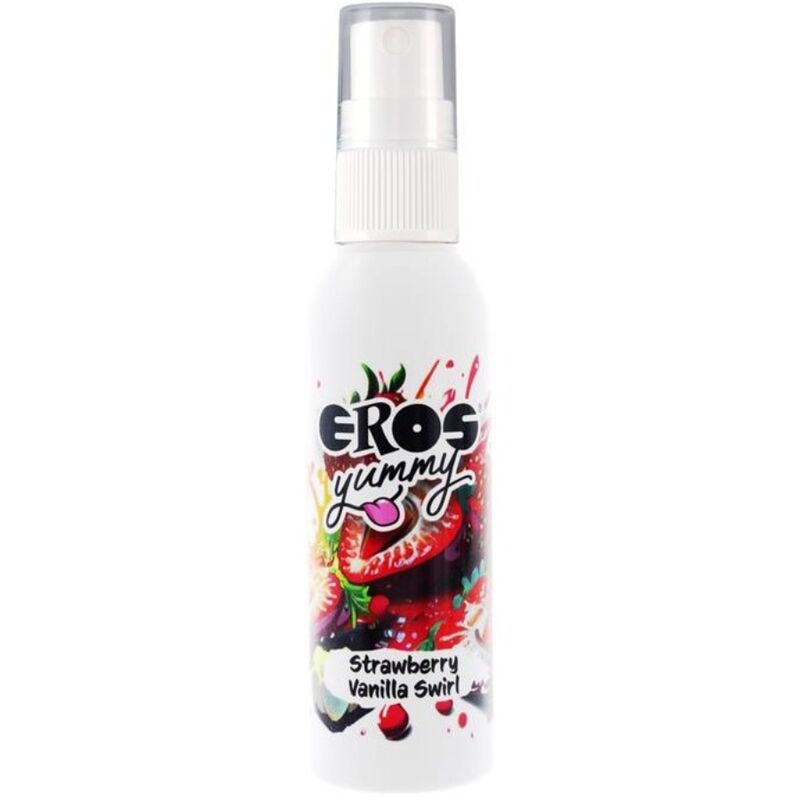 Spray corporel Yummy Fraise Vanille Swirl 50 ml – Eros – image 1