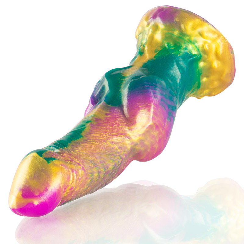 EPIC - GODE IRIS AVEC TESTICULES ARC-EN-CIEL DE PLAISIR – vue 4