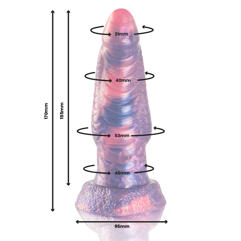 EPIC - Plaisir pétrifiant gode medusa – vue 3