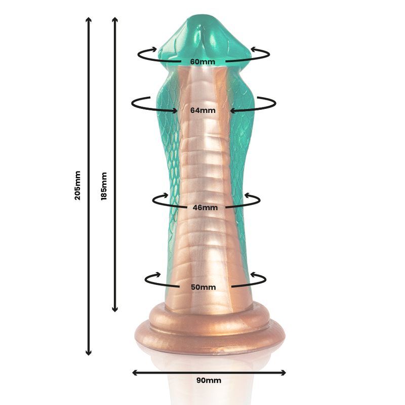 Epic - Gode Python Cobra Vert - vue 3