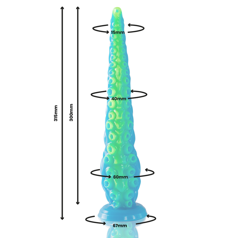 Epic - Gode Tentacle Mince Fluorescent Scylla Grande Taille - vue 3