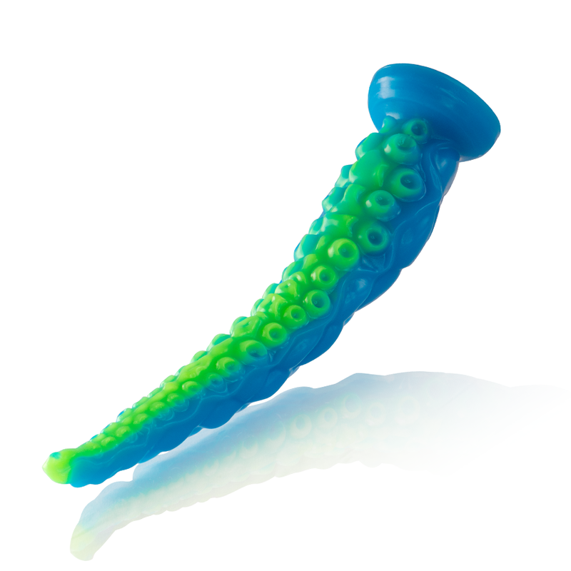 EPIC - Gode tentacle mince fluorescent scylla petite taille – vue 4
