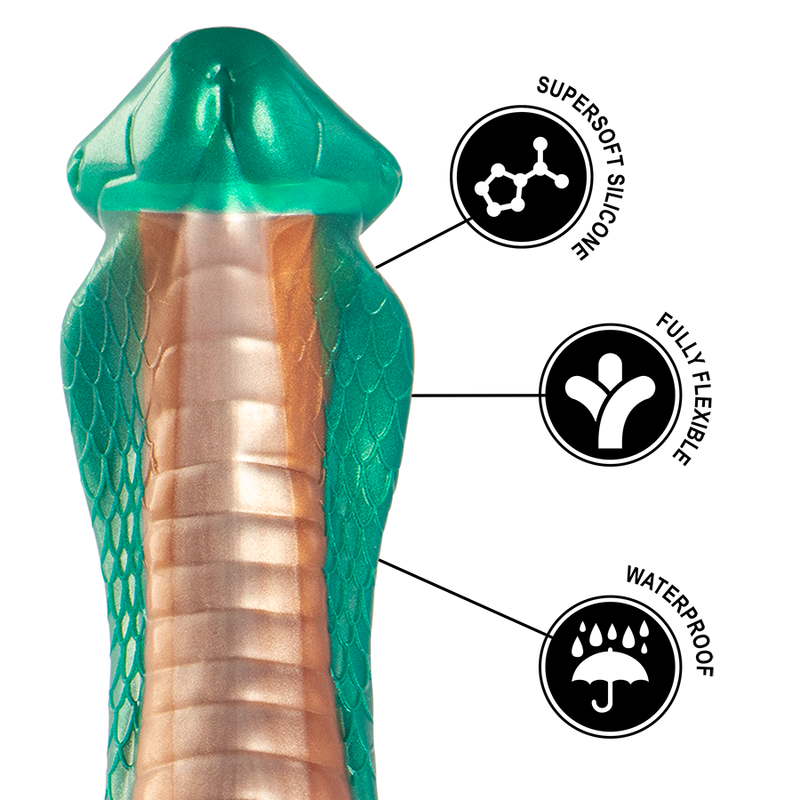 Epic - Gode Python Cobra Vert - vue 8