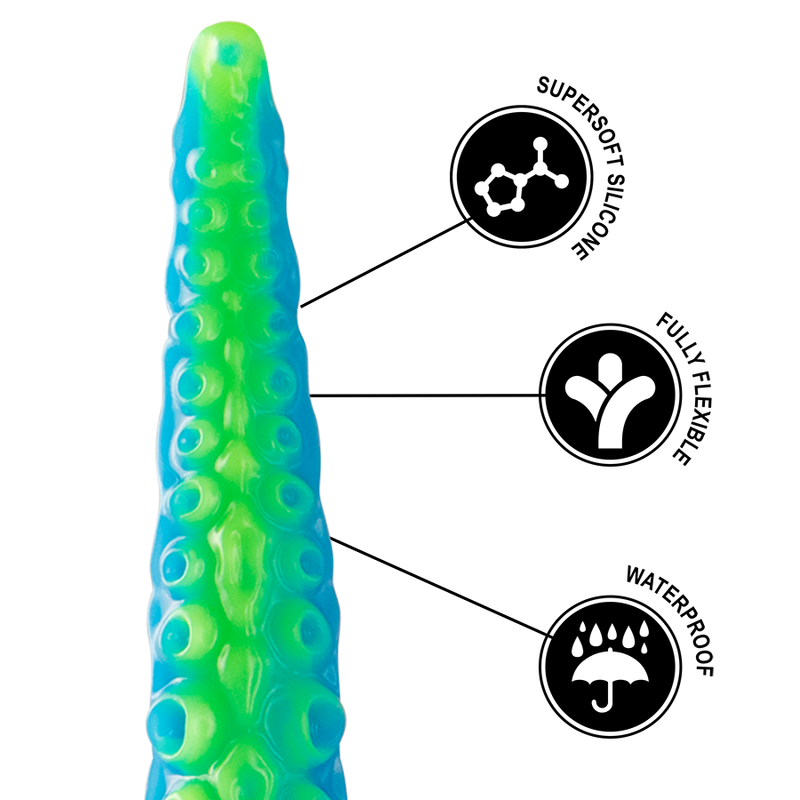 Epic - Gode Tentacle Mince Fluorescent Scylla Grande Taille - vue 8