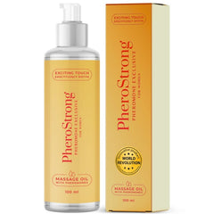 Huile de massage Exclusive pour femme 100 ml – PheroStrong – image 1