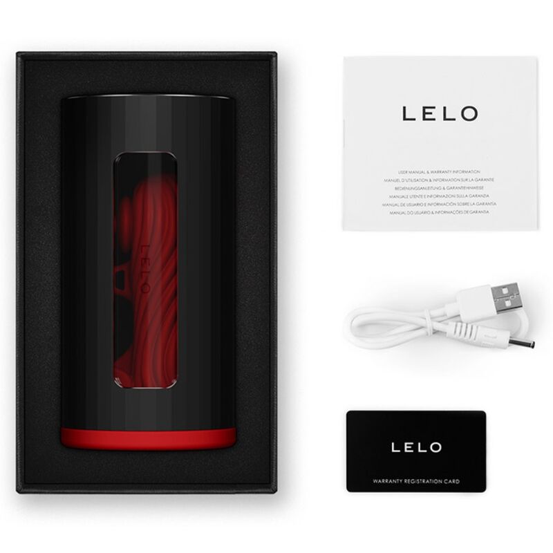 LELO - MASTURBATEUR MÂLE F1S V3 ROUGE – vue 4