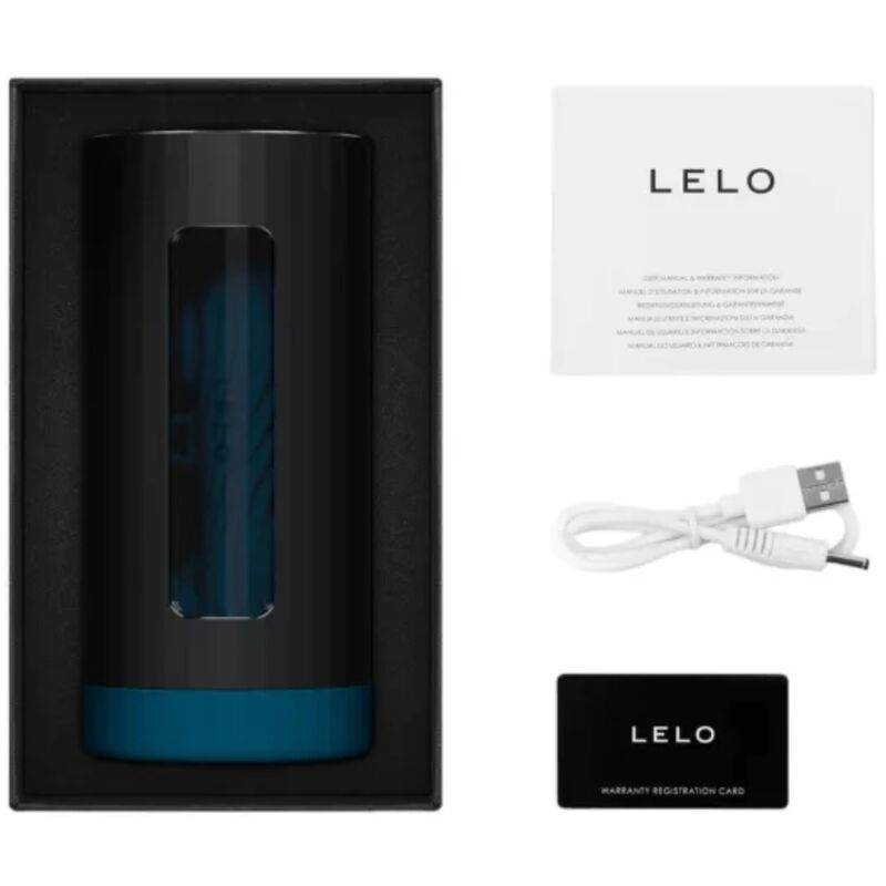 LELO - MASTURBATEUR MÂLE F1S V3 BLEUE XL – vue 3