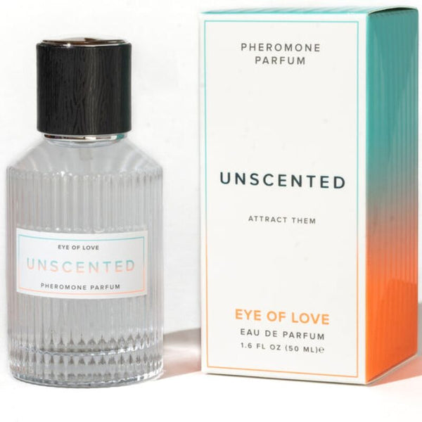 Parfum aux phéromones non parfumé Attract Them 50 ml – Eye of Love – vue principale sur fond blanc