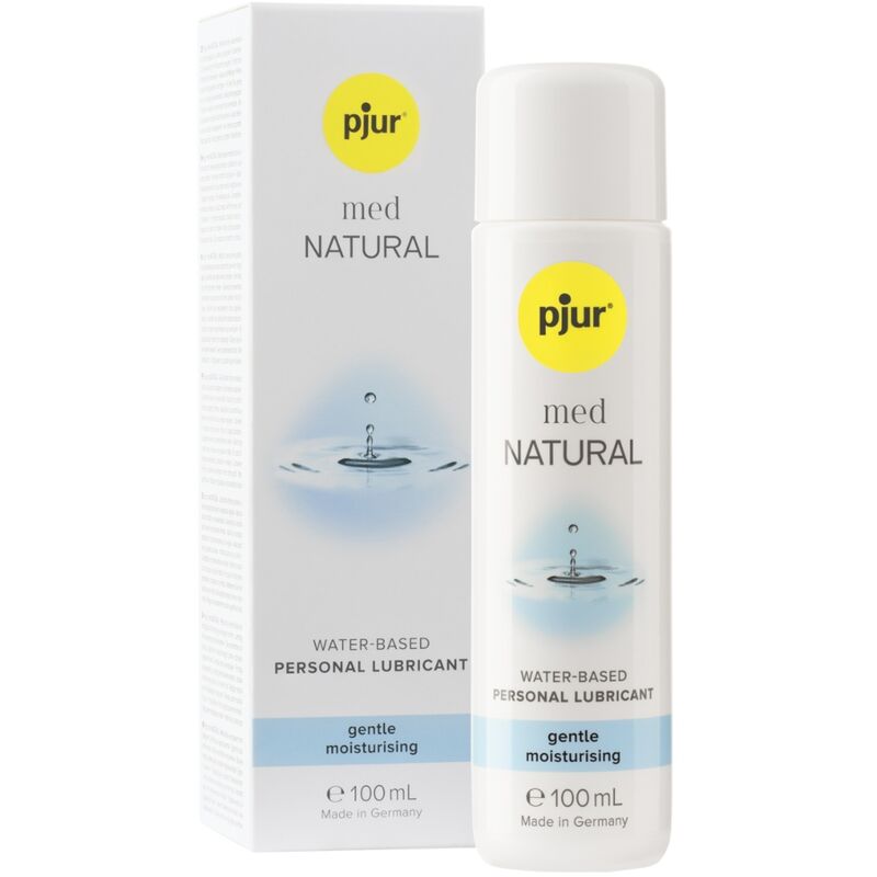 Lubrifiant Med Natural Glide 100 ml – Pjur – vue principale sur fond blanc