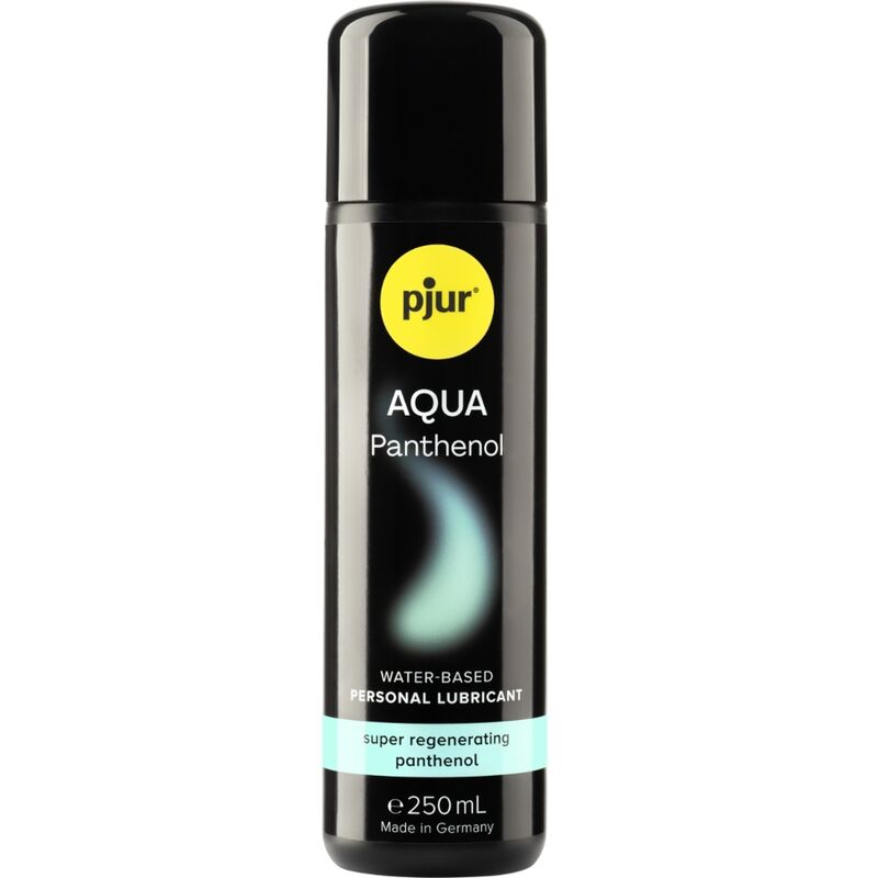 Lubrifiant Aqua Panthénol 250 ml – Pjur – vue principale sur fond blanc