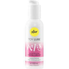 Lubrifiant pour jouets Woman 100 ml – Pjur sur fond blanc