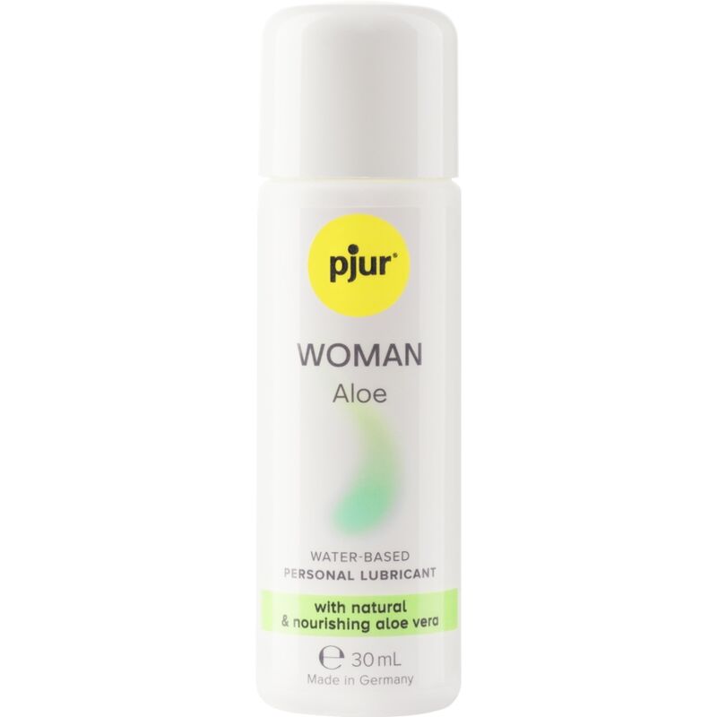 Lubrifiant Woman Aloe 30 ml – Pjur – vue principale sur fond blanc
