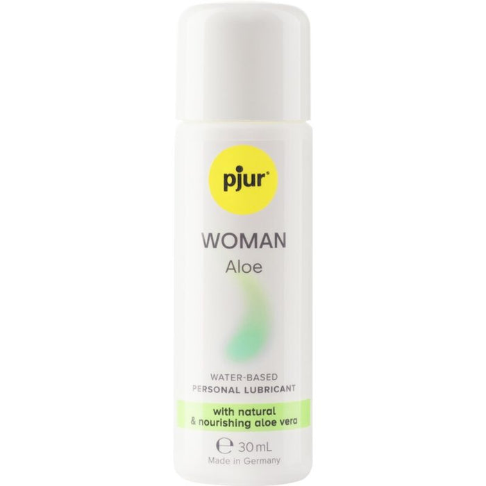 Lubrifiant Woman Aloe 30 ml – Pjur – vue principale sur fond blanc
