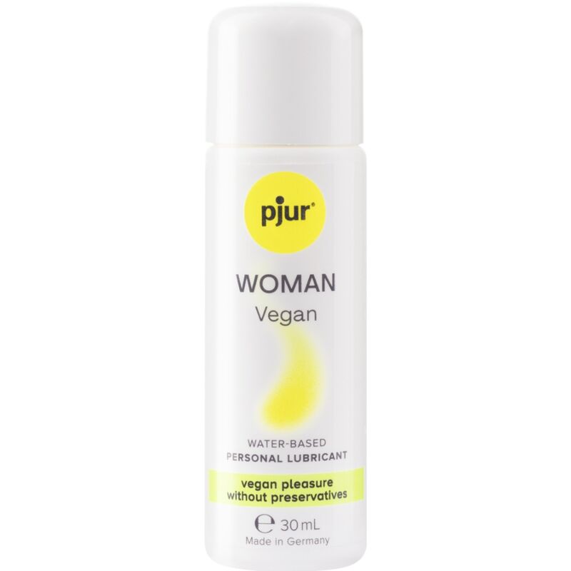 Lubrifiant Woman Vegan 30 ml – Pjur – vue principale sur fond blanc