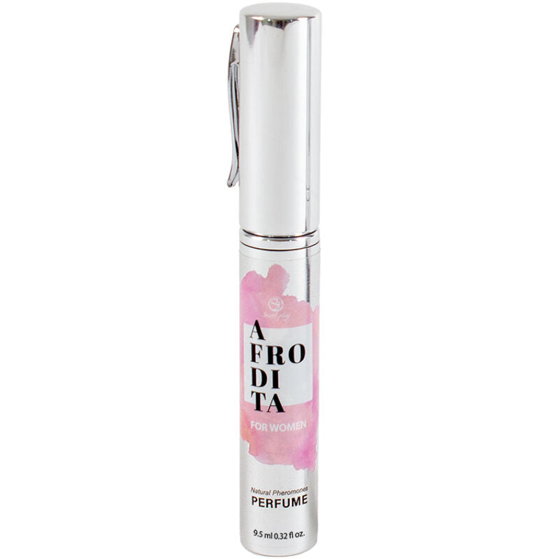 Parfum Afrodita au caramel 9,5 ml – Secretplay sur fond blanc