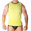 T-shirt homme jaune, taille S/M – Macho Underwear